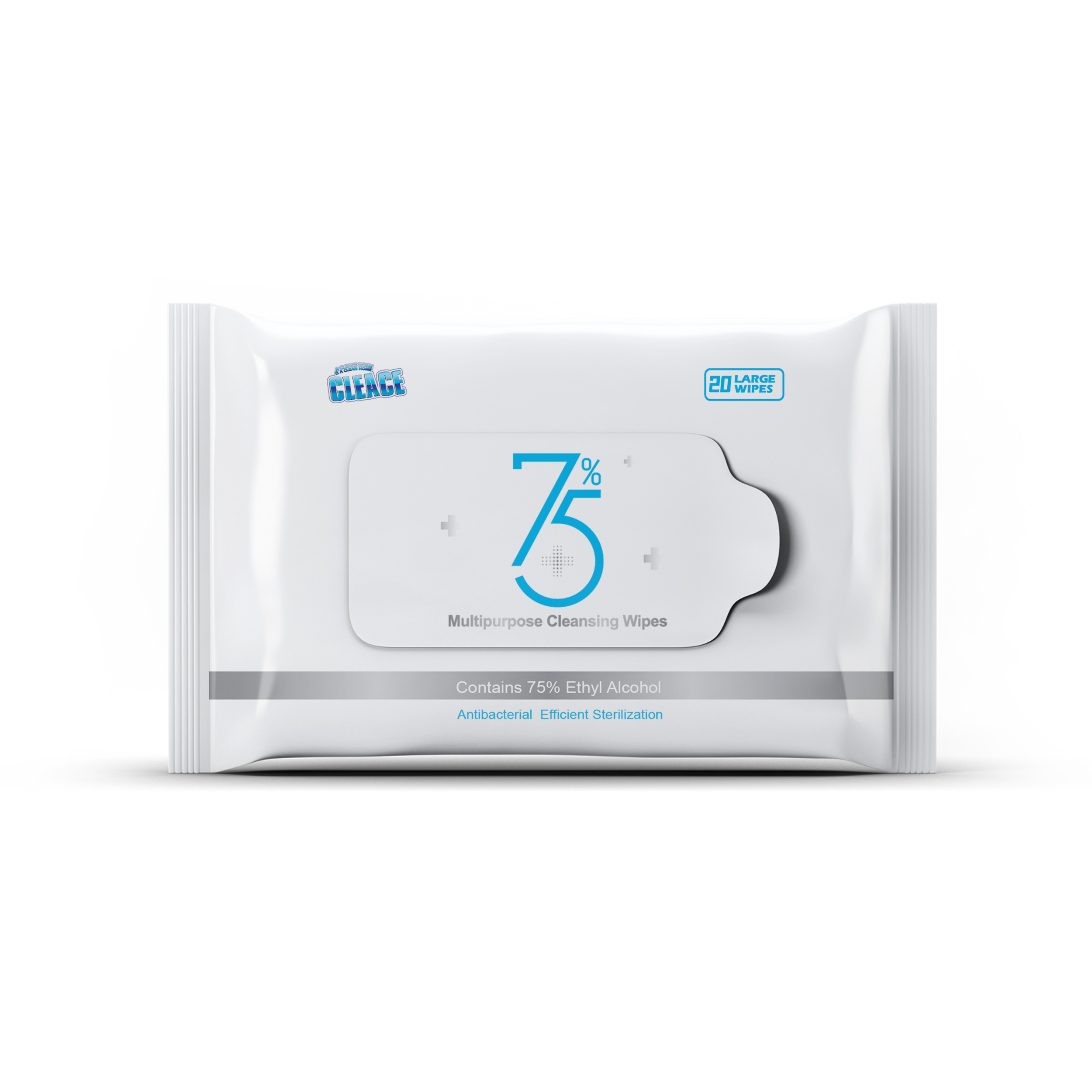 Best-Selling EPA and CE 75% Alcohol Disinfectant Wet Wipes Individually Wrapped Cleaning Product 
