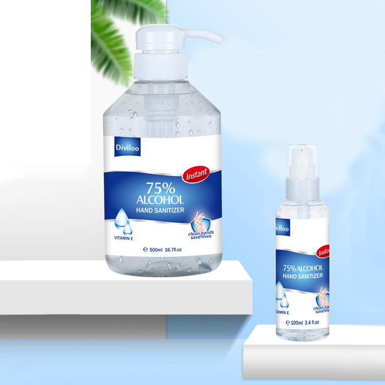 75% Alcohol Disinfectant Medical Alcohol Wash-Free Gel Quick-Drying Diviloo Diweilu Portable Spray