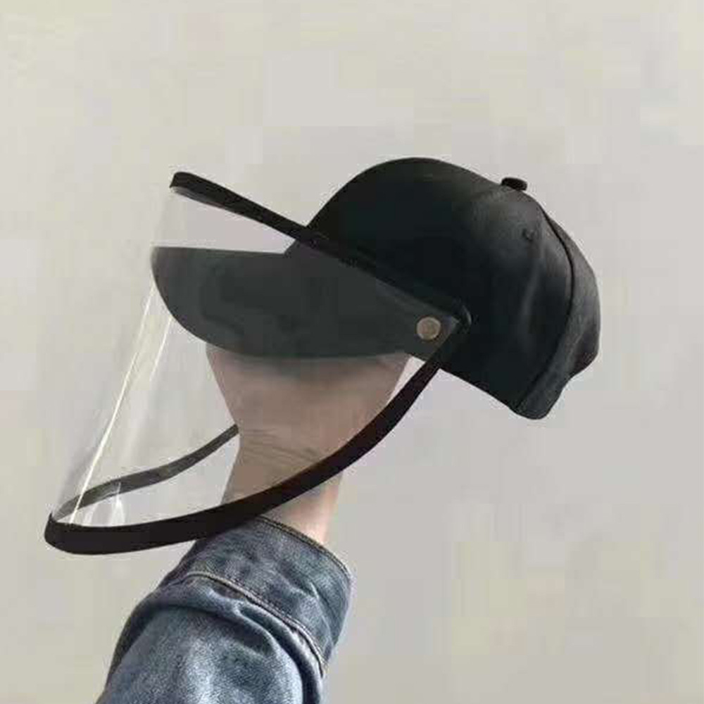Anti-droplet Cap Protective Caps with Mask Protective Caps Men&#039;s and Women&#039;s Hats Summer Sun Hat Anti-Droplet Bucket Hat