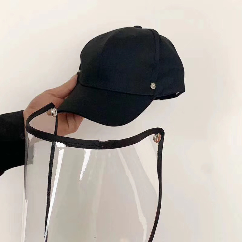 Anti-droplet Cap Protective Caps with Mask Protective Caps Men&#039;s and Women&#039;s Hats Summer Sun Hat Anti-Droplet Bucket Hat