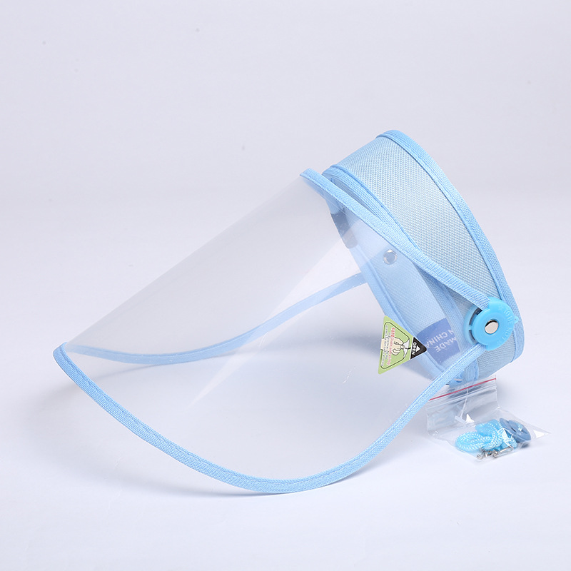 New Protective Face Mask Cap Epidemic Prevention Anti-Droplet Pet Transparent Face Cover Anti-droplet Cap
