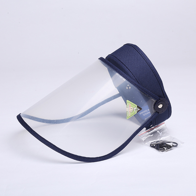 New Protective Face Mask Cap Epidemic Prevention Anti-Droplet Pet Transparent Face Cover Anti-droplet Cap