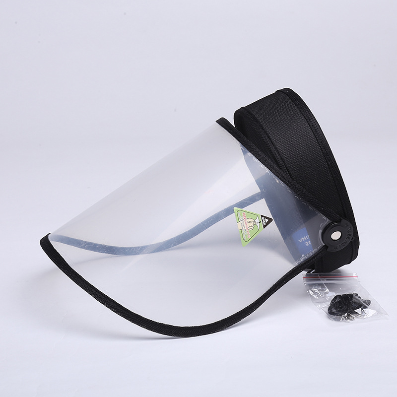 New Protective Face Mask Cap Epidemic Prevention Anti-Droplet Pet Transparent Face Cover Anti-droplet Cap