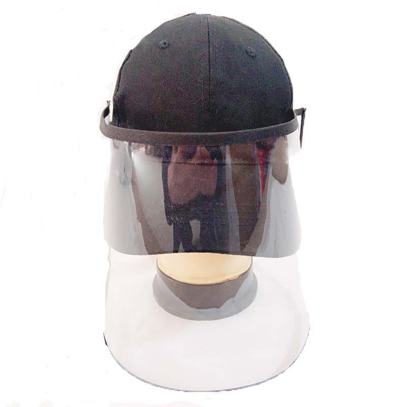Anti-Droplet Hat with Mask Epidemic Prevention Cap Baseball Cap Men&#039;s Black Angel Hat Cotton Peaked Cap Women&#039;s Fashion Sun Hat