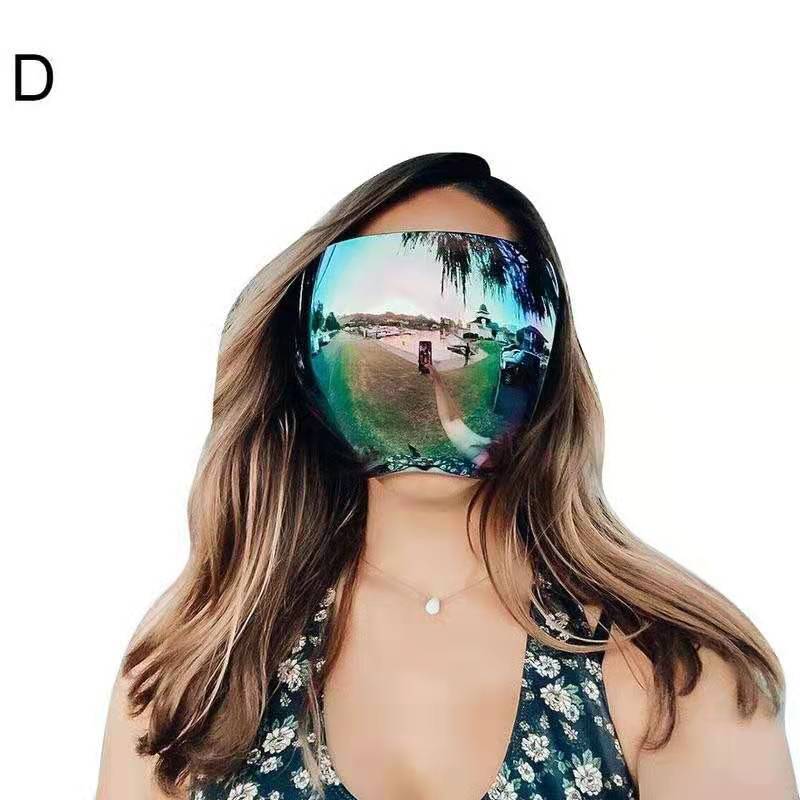 Cross-Border Outdoor HD PC Anti-Droplet Splash Protective Mask Multi-Color Detachable Nose Pad Riding Safety Goggles