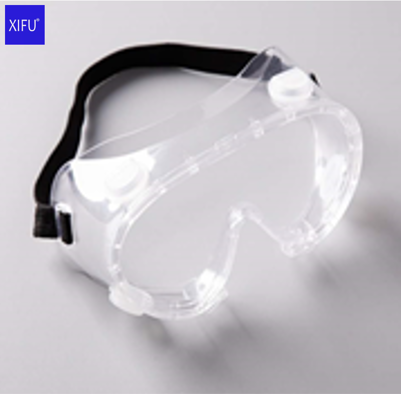 XIFU Brand Anti-Fog Goggles Protective Transparent Lens Splash-Proof Goggles Safety Goggles with Ventilation Device