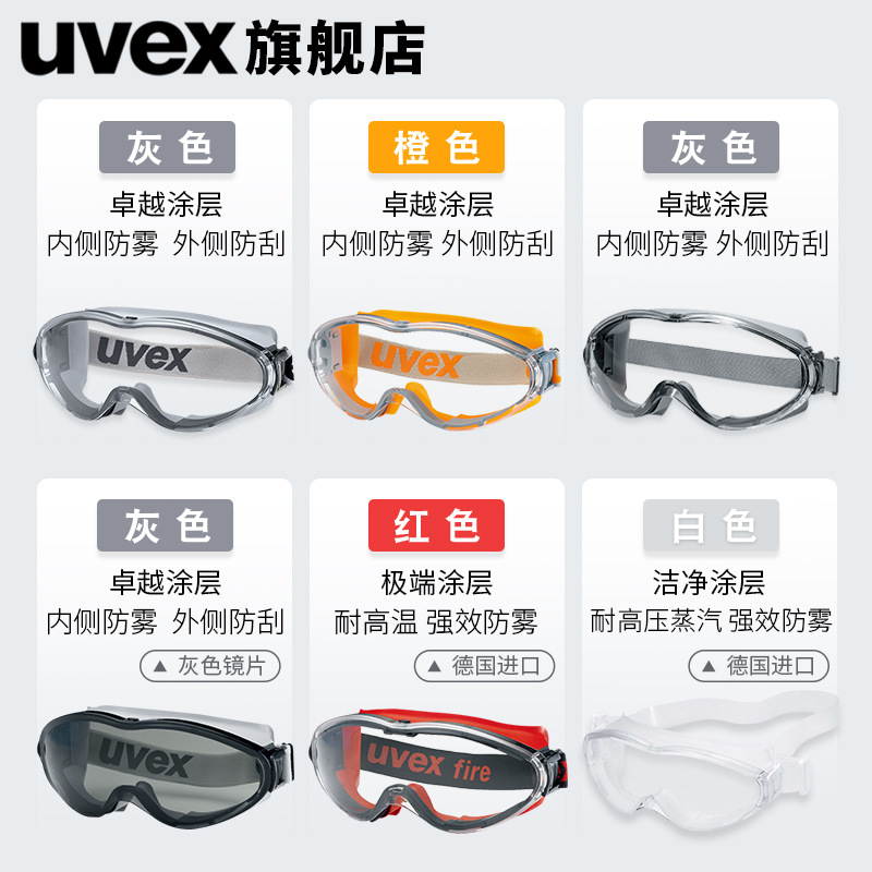 UVEX Goggles against Wind and Sand Riding Windshield Anti-Fog Dust Dust Motorcycle Safety Goggles
