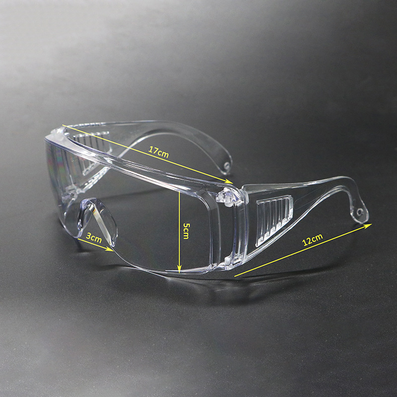 Venetian blind protective Glasses Safety anti-fog Anti-splash Goggles Breathable can wear Myopic Goggles Spot