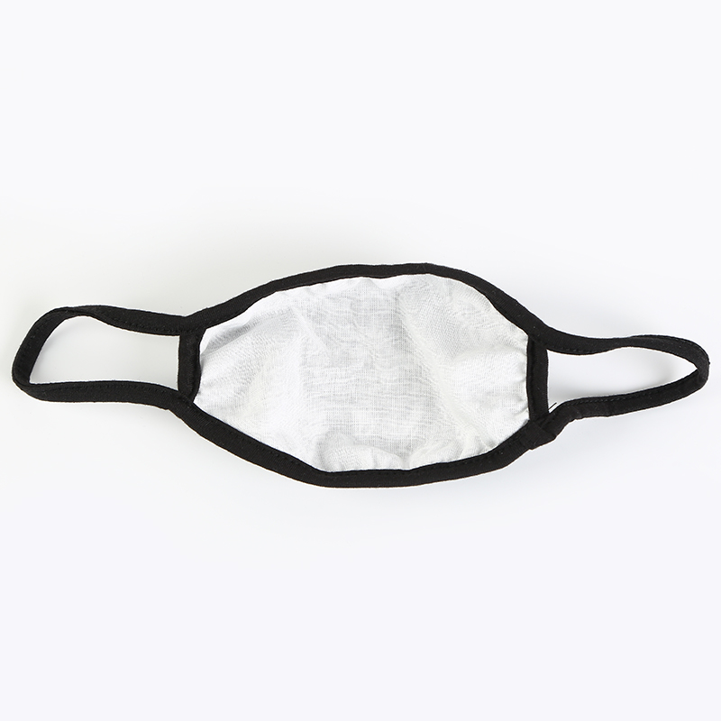 Cotton Adult Mask Printed Black Cartoon Dustproof Breathable Cotton Thin Respirator Spring and Summer Mask