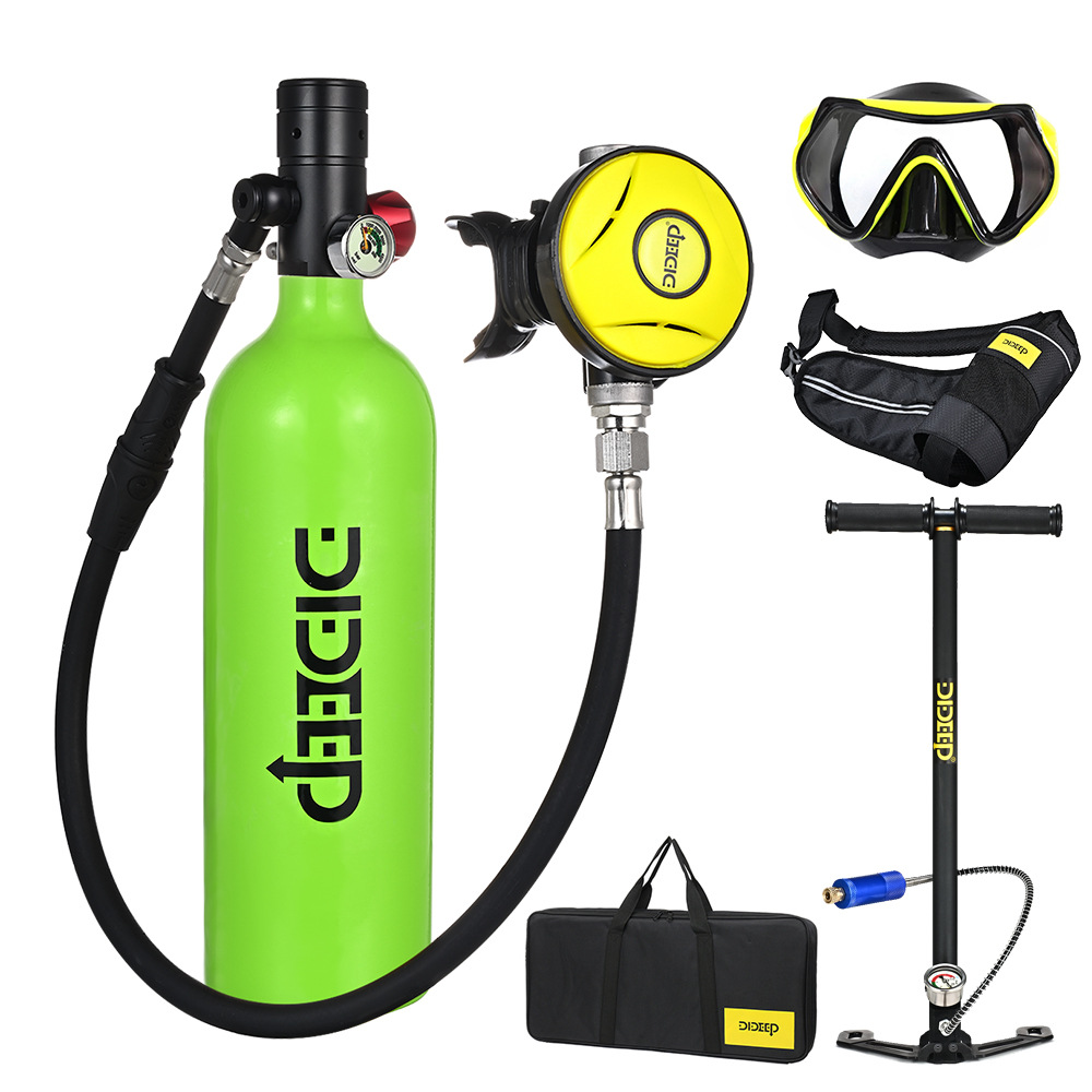 New X4000pro Underwater Respirator Scuba Submersible Equipment 1l Capacity Portable Diving Respirator