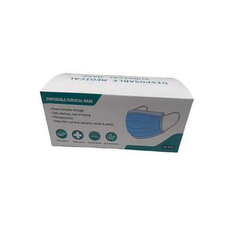 Manufacturer custom-made protective mask packaging box disposable mask packaging box N95 haze box custom