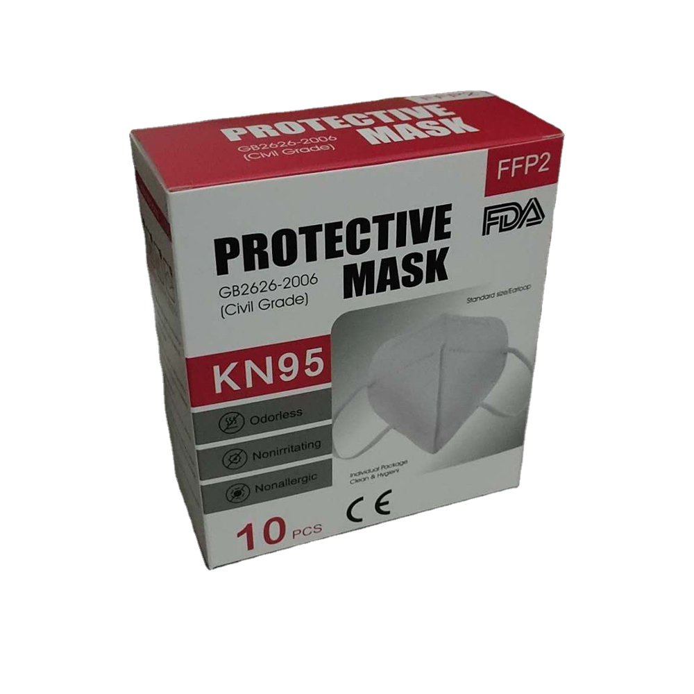 N95 face mask packaging box manufacturers customized disposable mask carton customized box in stock