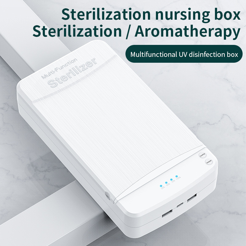 Cell Phone Sterilizer UV Disinfection Box N95 Disposable Mask Disinfection Box Multifunctional UV UV Killing