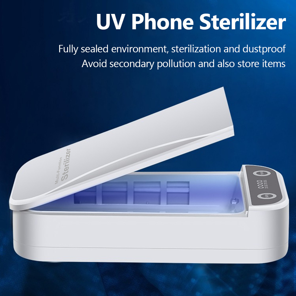 Cell Phone Sterilizer UV Disinfection Box N95 Disposable Mask Disinfection Box Multifunctional UV UV Killing