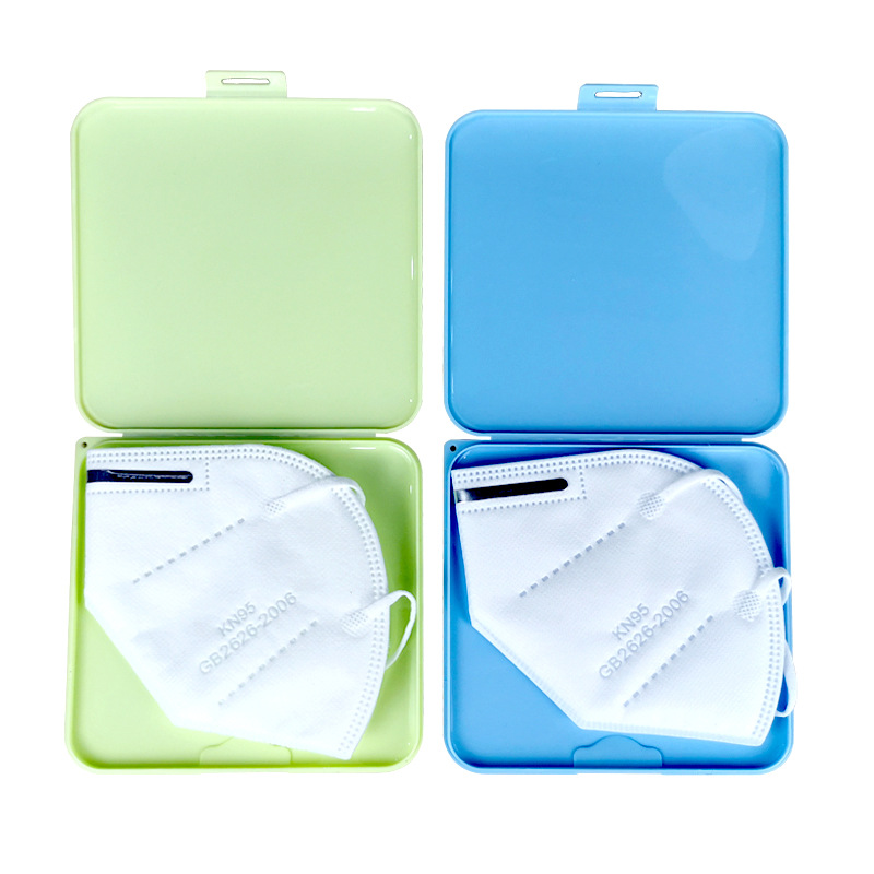 N95 Mask Container Plastic Portable Box Face Mask Box