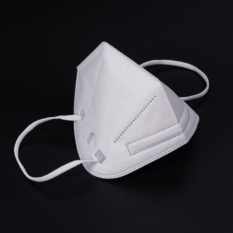 N95 Disposable Protective Mouth and Nose Adult Non-Woven Fabric Five-Layer N95 Protective Mask Dustproof Mask Factory Wholesale