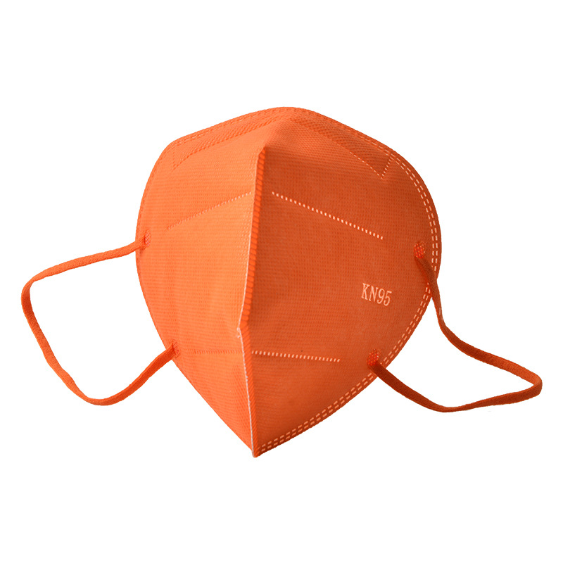 Manufacturer Wholesale KN95 five-layer dust mask built-in bridge 99 melt spray cloth color match