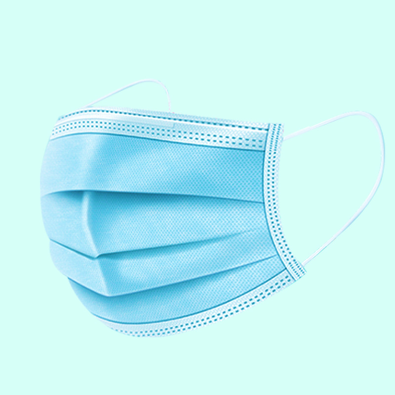 Surgical Mask Ear-Hanging Non-Woven Fabric Meltblown Fabric Disposable Protective Mask 10 Pieces