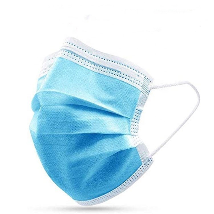 Shenghe Aizhong Factory Wholesale Free Shipping Mask Independent Packaging Three-Layer Surgical Mask