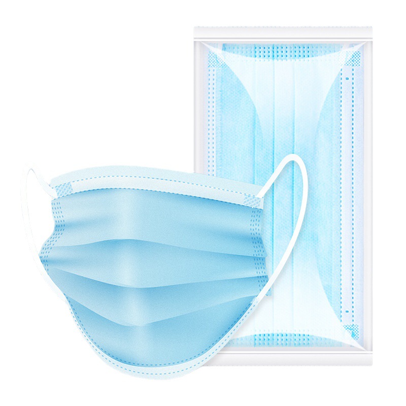Surgical Mask Disposable Mask Three-Layer Meltblown Fabric Protection Adult and Children Mask CE Certification Export