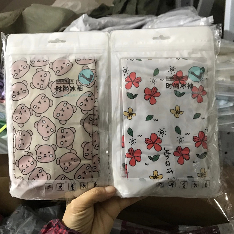 H1734 Internet Celebrity Sun Protection Oversleeve Summer Cool Oversleeve UV Protection Gloves Arm Sleeve Yiwu Two Yuan