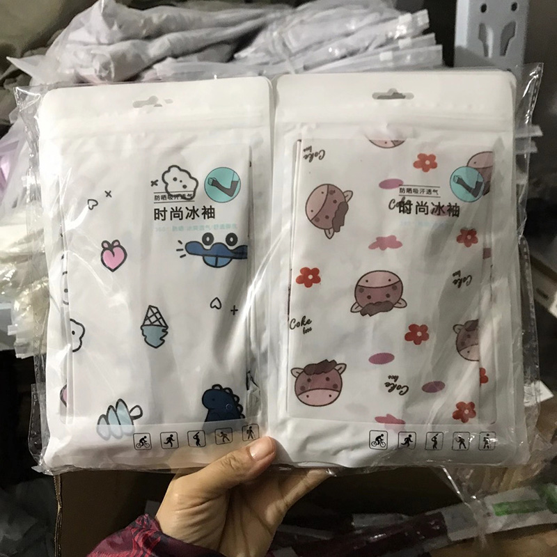 H1734 Internet Celebrity Sun Protection Oversleeve Summer Cool Oversleeve UV Protection Gloves Arm Sleeve Yiwu Two Yuan