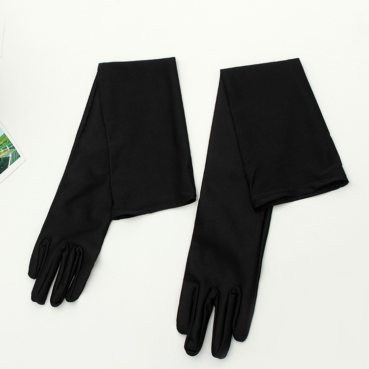 Wedding Dress Etiquette Bridal Wedding Gloves Sun Protection UV Protection Sun Protection Gloves Wedding Gloves