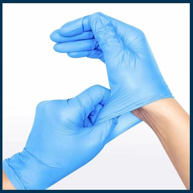 Factory Export Nitrile Gloves Disposable PVC Gloves CE Certificate Complete Quantity Discount Ding Jing Protection
