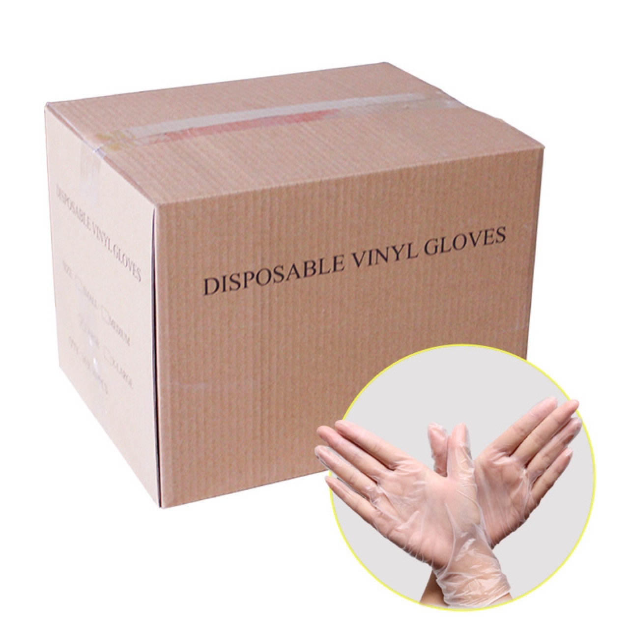 Cross-Border Disposable Protective Gloves PVC Inspection Medical Dental Examination PVC Gloves