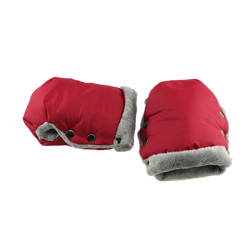 Stroller Accessories Baby Stroller Gloves Warm Gloves Snow Days Waterproof Gloves Stroller Warm Gloves