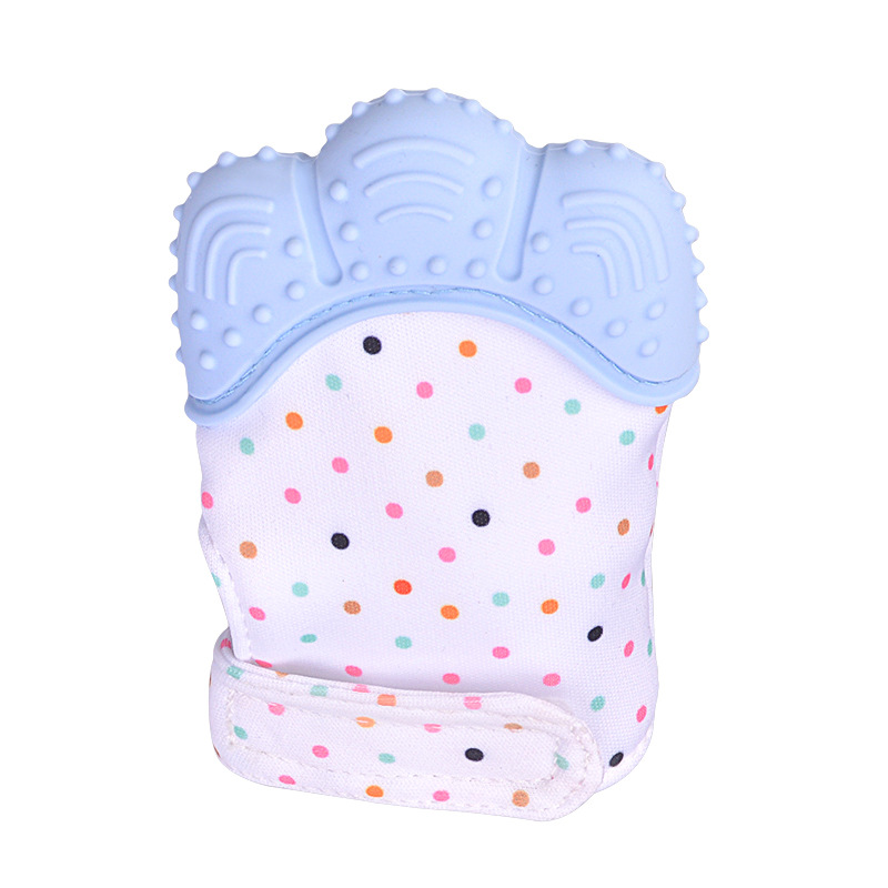 Amazon Hot Silicone Baby Gloves Teether Baby Teether Stick Children Teether Toys Maternal and Child Supplies