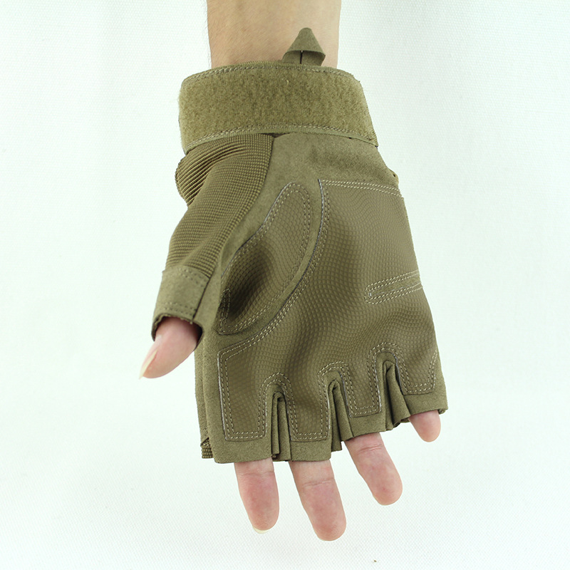 A4 tactical half-finger gloves outdoor cycling sports fitness anti-slip glove factory direct selling