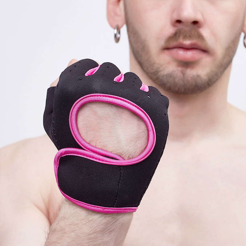 New Manufacturers Wholesale Outdoor Equipment Mountain Climbing Biking Racing Sports Rock Climbing Shooting Half-Finger Fitness Gloves