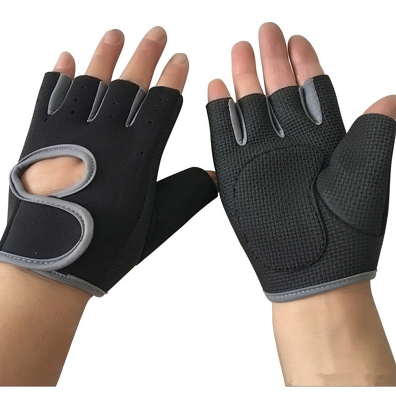 New Manufacturers Wholesale Outdoor Equipment Mountain Climbing Biking Racing Sports Rock Climbing Shooting Half-Finger Fitness Gloves