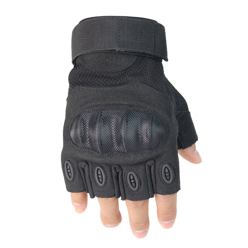 Non-slip protective half-finger gloves for outdoor cycling A14 men&#039;s tactical gloves for mountaineering and fitness