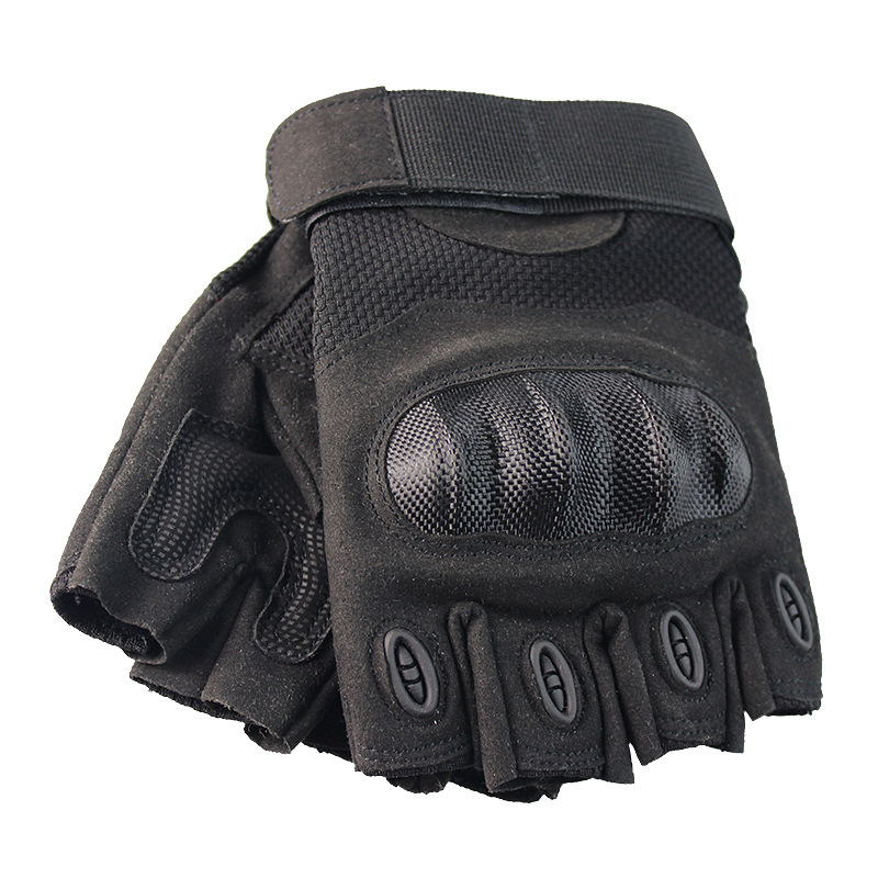 Non-slip protective half-finger gloves for outdoor cycling A14 men&#039;s tactical gloves for mountaineering and fitness
