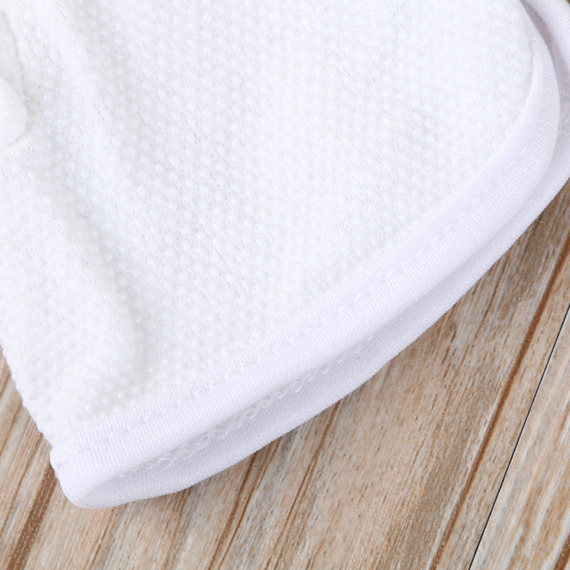 Pure white cotton point plastic gloves function various manufacturers direct sales.