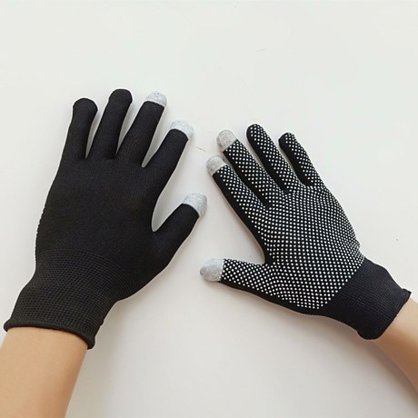 Nylon 13 needle point plastic gloves summer thin labor protection campaign against Skid Breathable driving bike men and women touch-screen cycling