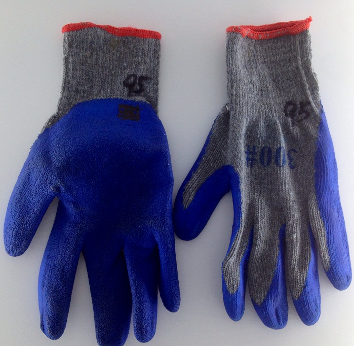 Cotton gloves protective skid resistant knitting gloves