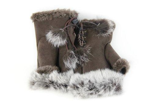 Ms winter gloves, rabbit fur gloves mittens new