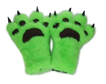 Gloves plush faux rabbit fur gloves bear&#039;s Paw Paw glove performance gloves