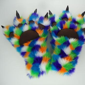 New Paw Paw gloves fur gloves performance gloves in foreign trade