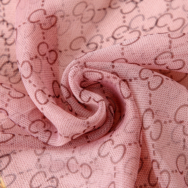 Spring and Summer New Yousoft Yarn Sunscreen Shawl European and American Classic Artificial Silk Long Scarf Fashion All-Matching Scarf Wholesale