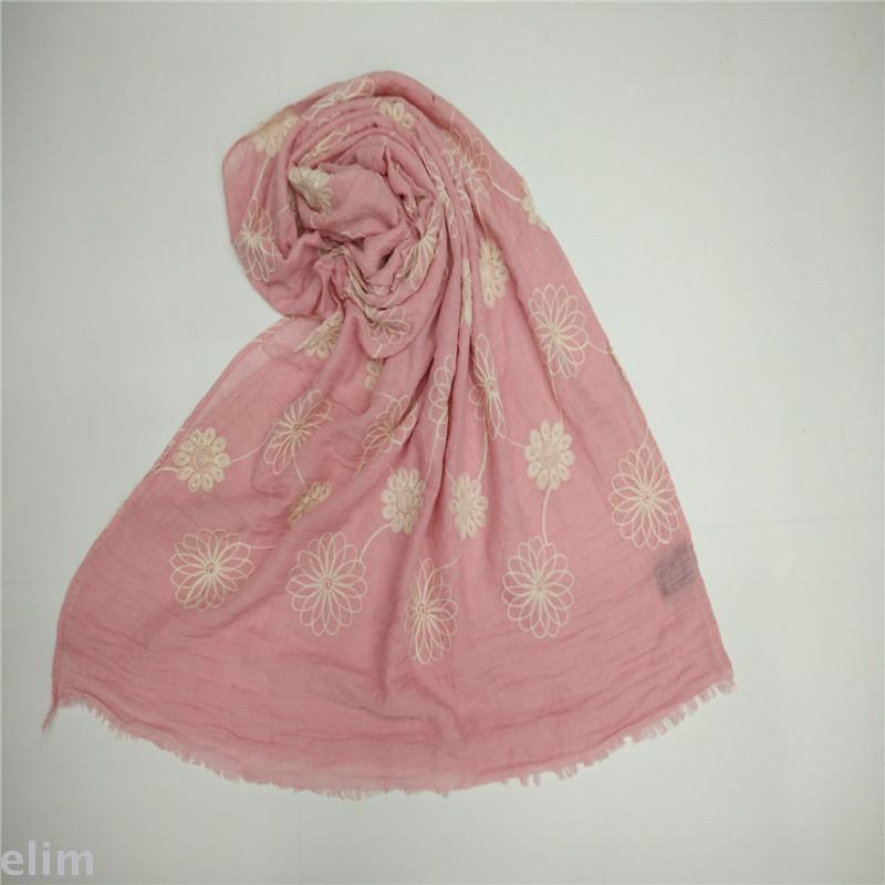 Ancient embroidered sennen cotton scarf spring and autumn silk scarf sunscreen shawl cotton scarf