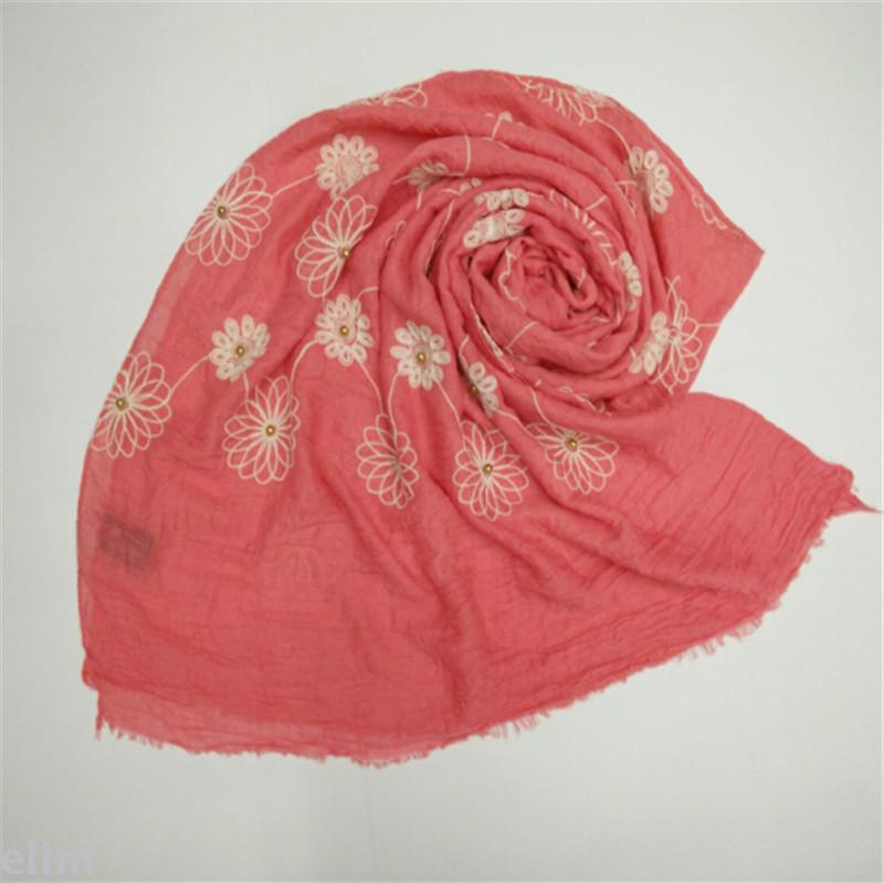 Ancient embroidered sennen cotton scarf spring and autumn silk scarf sunscreen shawl cotton scarf