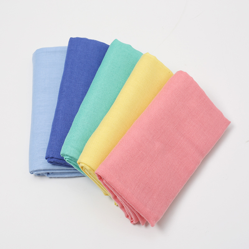Exclusive for Cross-Border Foreign Trade Classic Hot Selling Cotton and Linen Fashion Women Scarf Shawl Solid Color Tr Cotton Women Scarf