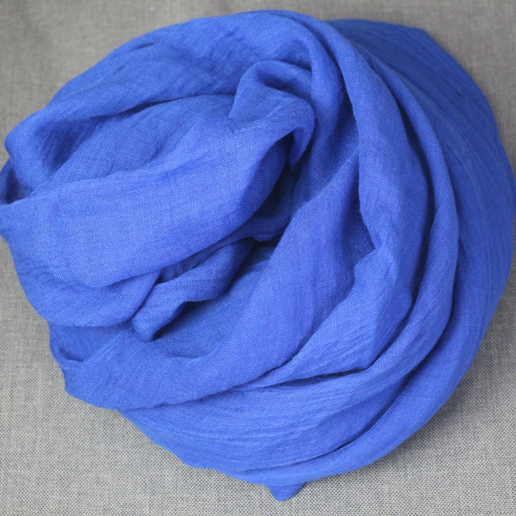 Color Tr Cotton Scarf Four Seasons Air Conditioning Sunscreen Shawl Oversized Scarf Scarf Women&#039;s Wholesale TR Scarf