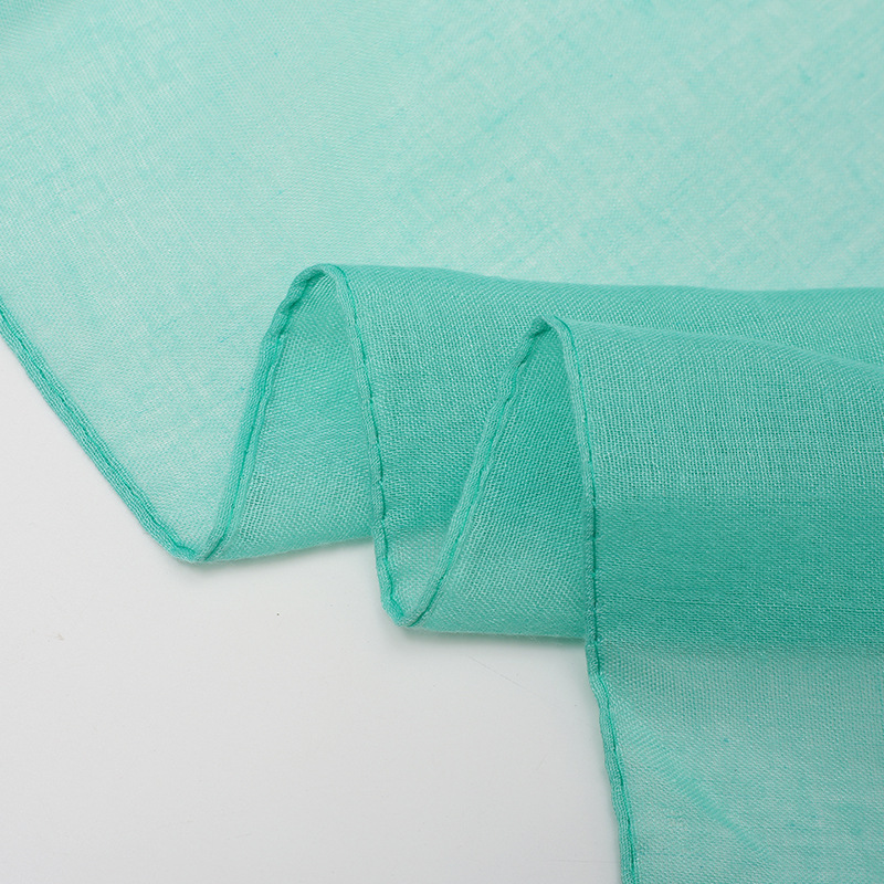 Cross-Border Foreign Trade Cotton and Linen Fashion Women Scarf Shawl Solid Color Tr Cotton Women Scarf Jm101 TR Scarf