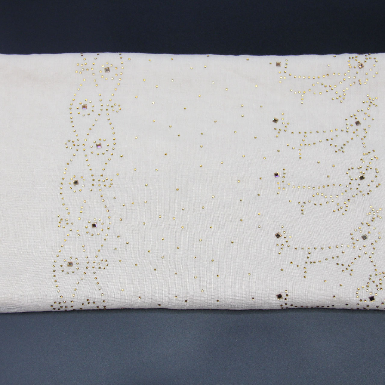 Factory Spot Summer Thin Artificial Silk Sunscreen Scarf Tr Hot Drilling Hot Film