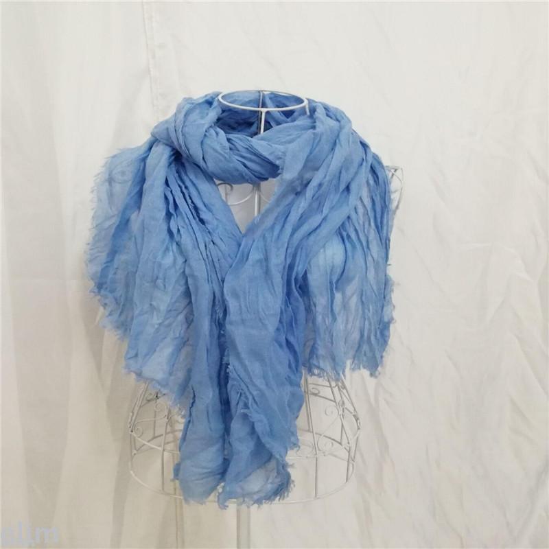 New TR cotton tassel scarf style versatile monochrome shawl batch